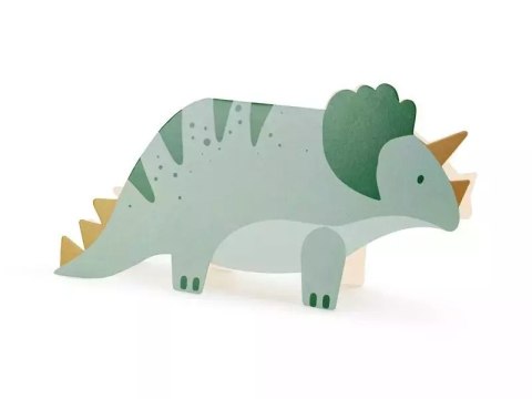 Zaproszenia Triceratops 6szt Zaproszenia Triceratops 6szt