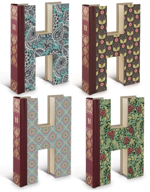 Alphabooks Notatnik litera - H Alphabooks Notatnik litera - H
