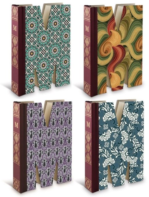 Alphabooks Notatnik litera - M Alphabooks Notatnik litera - M