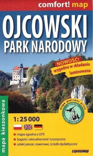 Comfort! map Ojcowski PN 1:25 000 mini mapa