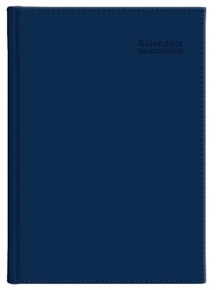 Kalendarz naucz. 2025/26 A5 tyg. Vivella granat
