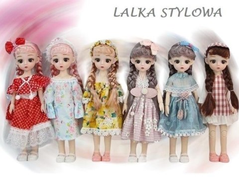 Lalka stylowa zginane ręce i nogi 29cm MIX Lalka stylowa zginane ręce i nogi 29cm MIX