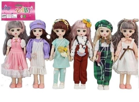 Lalka stylowa zginane ręce i nogi 29cm MIX Lalka stylowa zginane ręce i nogi 29cm MIX
