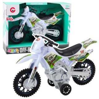 Motor crossowy Off-Road biały