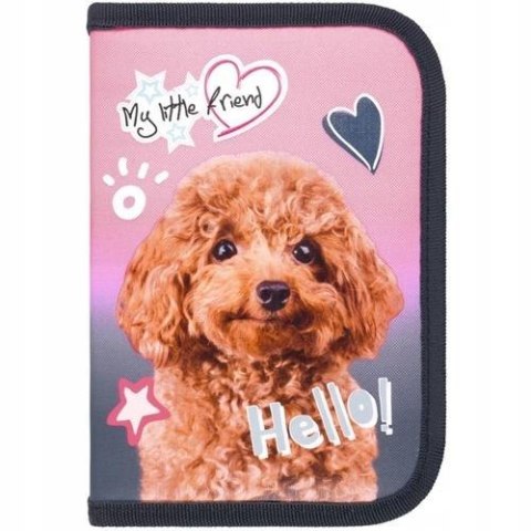 Piórnik dwuklapkowy bez wyposażenia Hello Dog Piórnik dwuklapkowy bez wyposażenia Hello Dog