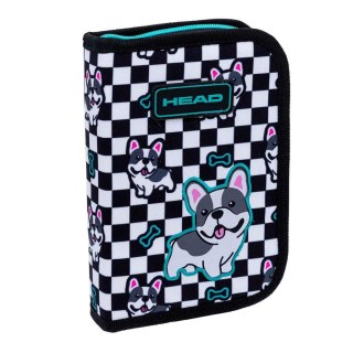 Piórnik pojedyn 2klapk bez wyp Head Cute Puppy AC1