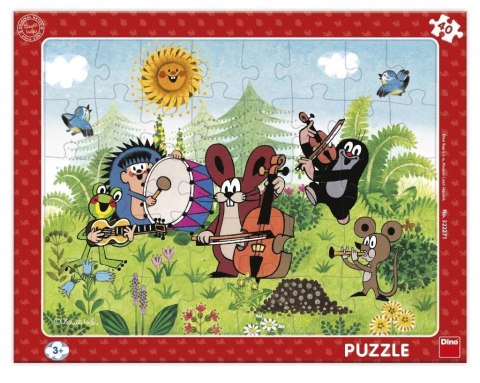 Puzzle ramkowe Krecik Orkiestra 40el Puzzle ramkowe Krecik Orkiestra 40el