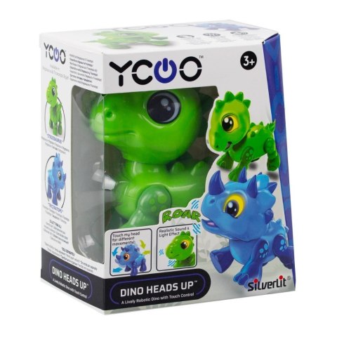 Robot Dino Heads Up zielony Robot Dino Heads Up zielony