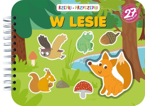 Rzepki-przyczepki. W lesie Rzepki-przyczepki. W lesie