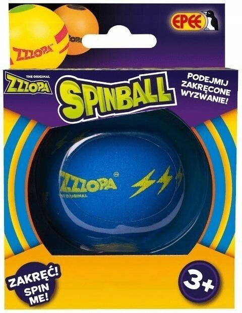Spinball - Zakręcona zabawa niebieska z żółtym Spinball - Zakręcona zabawa niebieska z żółtym