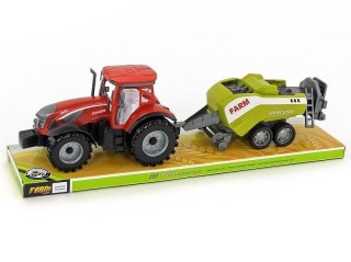 Traktor z maszyną rolniczą napęd na koło