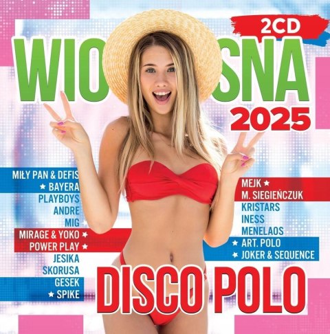 Wiosna 2025 Disco Polo 2CD Wiosna 2025 Disco Polo 2CD