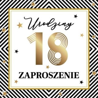 Zaproszęnie Urodziny (10szt)