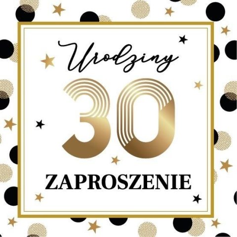 Zaproszenie Urodziny (10szt) Zaproszenie Urodziny (10szt)