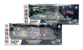 Auto R/C z holograficzną karoserią mix
