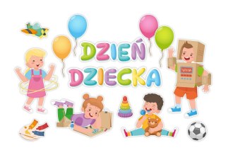 Dekoracja okolicznościowa Dzień Dziecka 14el