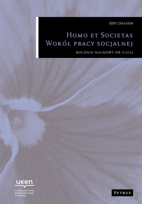Homo et Societas. Wokół Pracy Socjalnej 9/2024 Homo et Societas. Wokół Pracy Socjalnej 9/2024