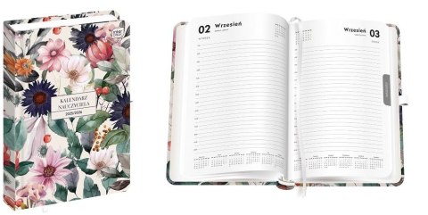 Kalendarz nauczyciela 2025/2026 A5/352K Flowers Kalendarz nauczyciela 2025/2026 A5/352K Flowers