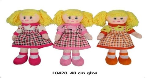 Lalka z głosem 40cm MIX Lalka z głosem 40cm MIX