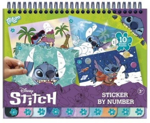 Naklejanie po numerach Disney Stitch Naklejanie po numerach Disney Stitch