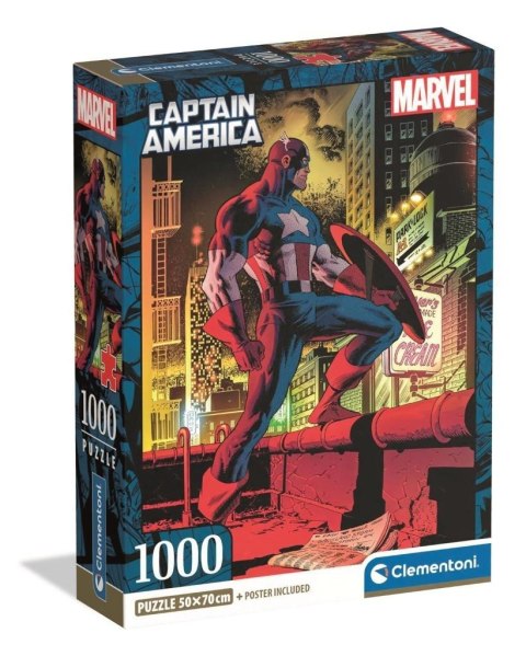 Puzzle 1000 Compact Captain America Puzzle 1000 Compact Captain America