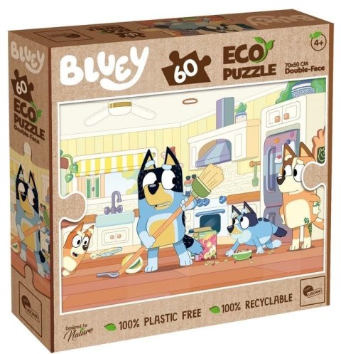 Puzzle 60 Bluey Eko dwustronne Puzzle 60 Bluey Eko dwustronne