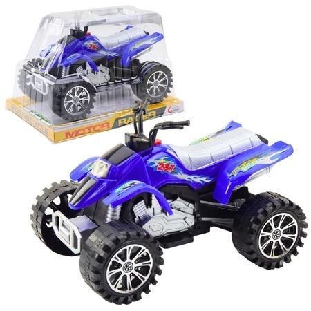 Quad terenowy z napędem niebieski Quad terenowy z napędem niebieski