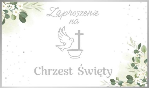 Zaproszenie Chrzest (10szt) Zaproszenie Chrzest (10szt)