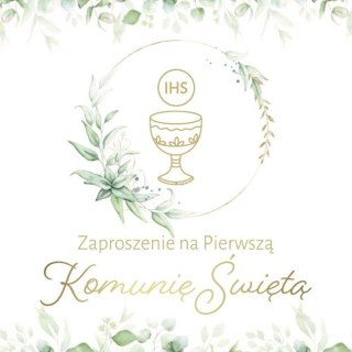 Zaproszenie Komunia (10szt)