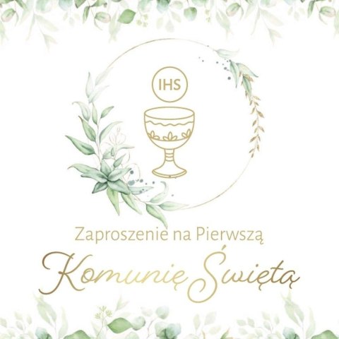 Zaproszenie Komunia (10szt) Zaproszenie Komunia (10szt)
