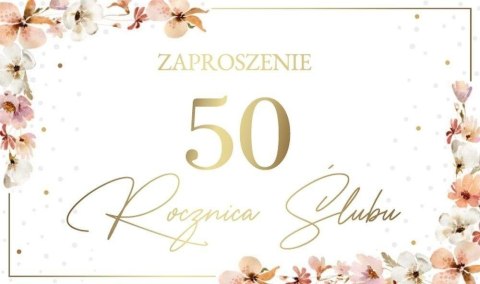 Zaproszenie Rocznica Ślubu (10szt) Zaproszenie Rocznica Ślubu (10szt)