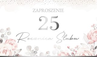 Zaproszenie Rocznica Ślubu (10szt)
