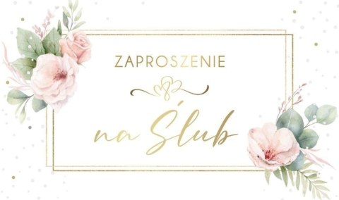 Zaproszenie Ślub (10szt) Zaproszenie Ślub (10szt)