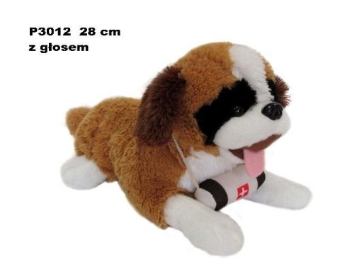 Bernardyn z głosem 28cm Bernardyn z głosem 28cm