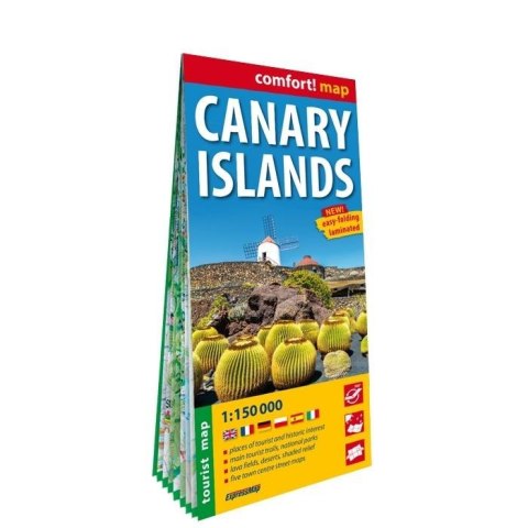Comfort map Canary Islands 1:150 000 Comfort map Canary Islands 1:150 000