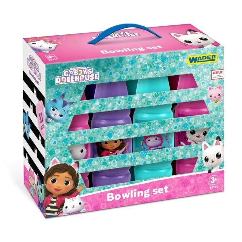 Gabby's dollhouse kręgle w kartonie Gabby's dollhouse kręgle w kartonie