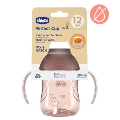 Kubek 360` do nauki samodzieln picia 200ml brzoskw Kubek 360` do nauki samodzieln picia 200ml brzoskw