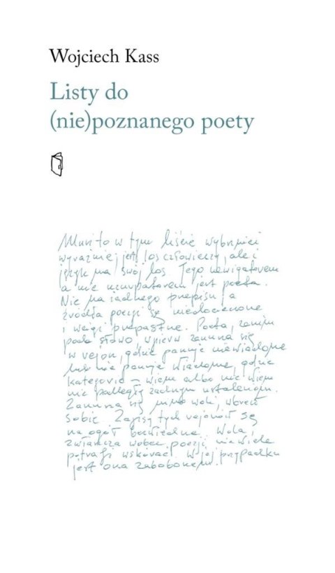 Listy do (nie)poznanego poety Listy do (nie)poznanego poety