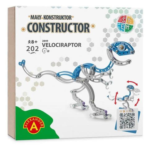 Mały Konstruktor - Velociraptor ALEX Mały Konstruktor - Velociraptor ALEX