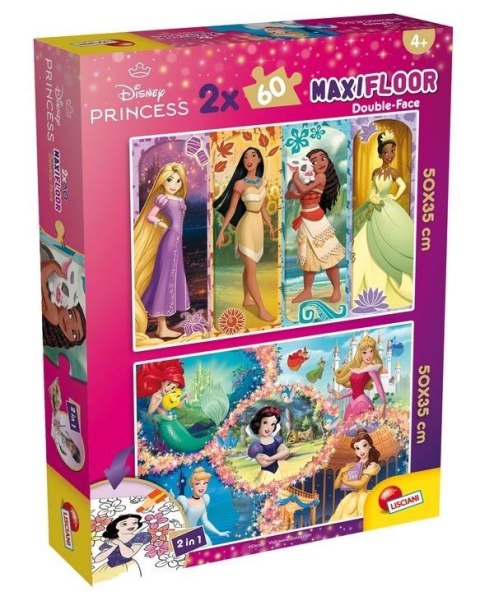 Puzzle Maxifloor 2x60 Disney Princess Puzzle Maxifloor 2x60 Disney Princess