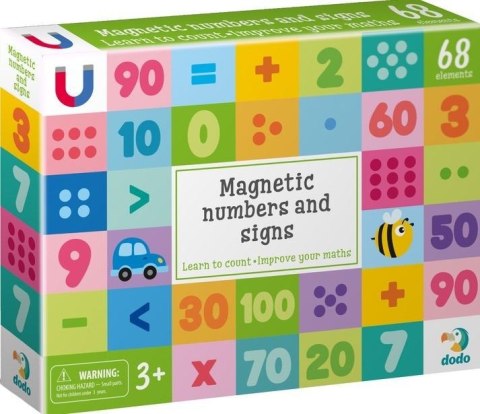 Zestaw magnetyczny Cyfry i znaki 68el Zestaw magnetyczny Cyfry i znaki 68el