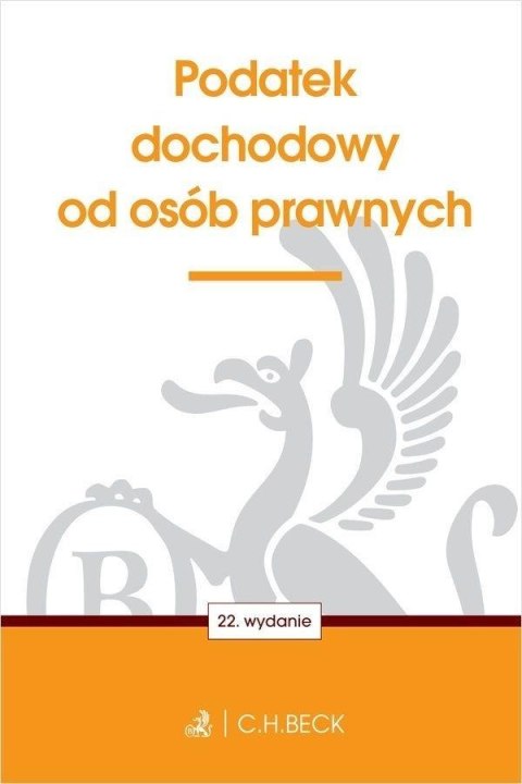 Podatek dochodowy od osób prawnych w.22 Podatek dochodowy od osób prawnych w.22