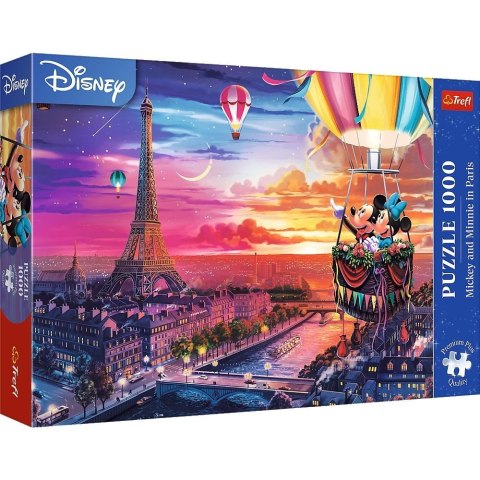 Puzzle 1000 Mickey i Minnie w Paryżu TREFL Puzzle 1000 Mickey i Minnie w Paryżu TREFL