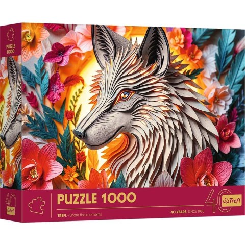 Puzzle 1000 Paper Art: Wilk TREFL Puzzle 1000 Paper Art: Wilk TREFL
