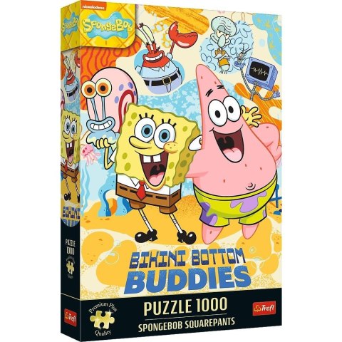 Puzzle 1000 SpongeBob Kanciastoporty TREFL Puzzle 1000 SpongeBob Kanciastoporty TREFL