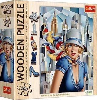 Puzzle drewniane 200 Lato w Mieście TREFL