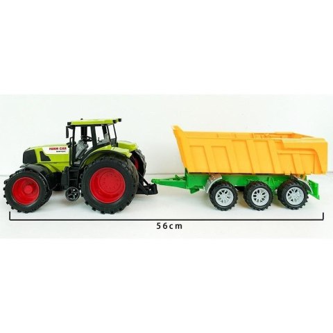 Traktor z przyczepą Traktor z przyczepą
