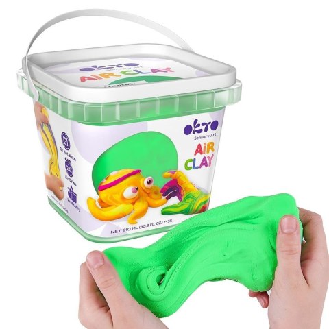Zestaw lekkiej powietrznej ciastoliny zielon 910ml Zestaw lekkiej powietrznej ciastoliny zielon 910ml
