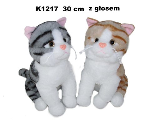 Kot z głosem 30cm MIX Kot z głosem 30cm MIX