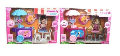 Lalka z Food Truckiem Lalka z Food Truckiem
